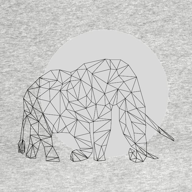 Elephant Geometric 2 by SpareFilm